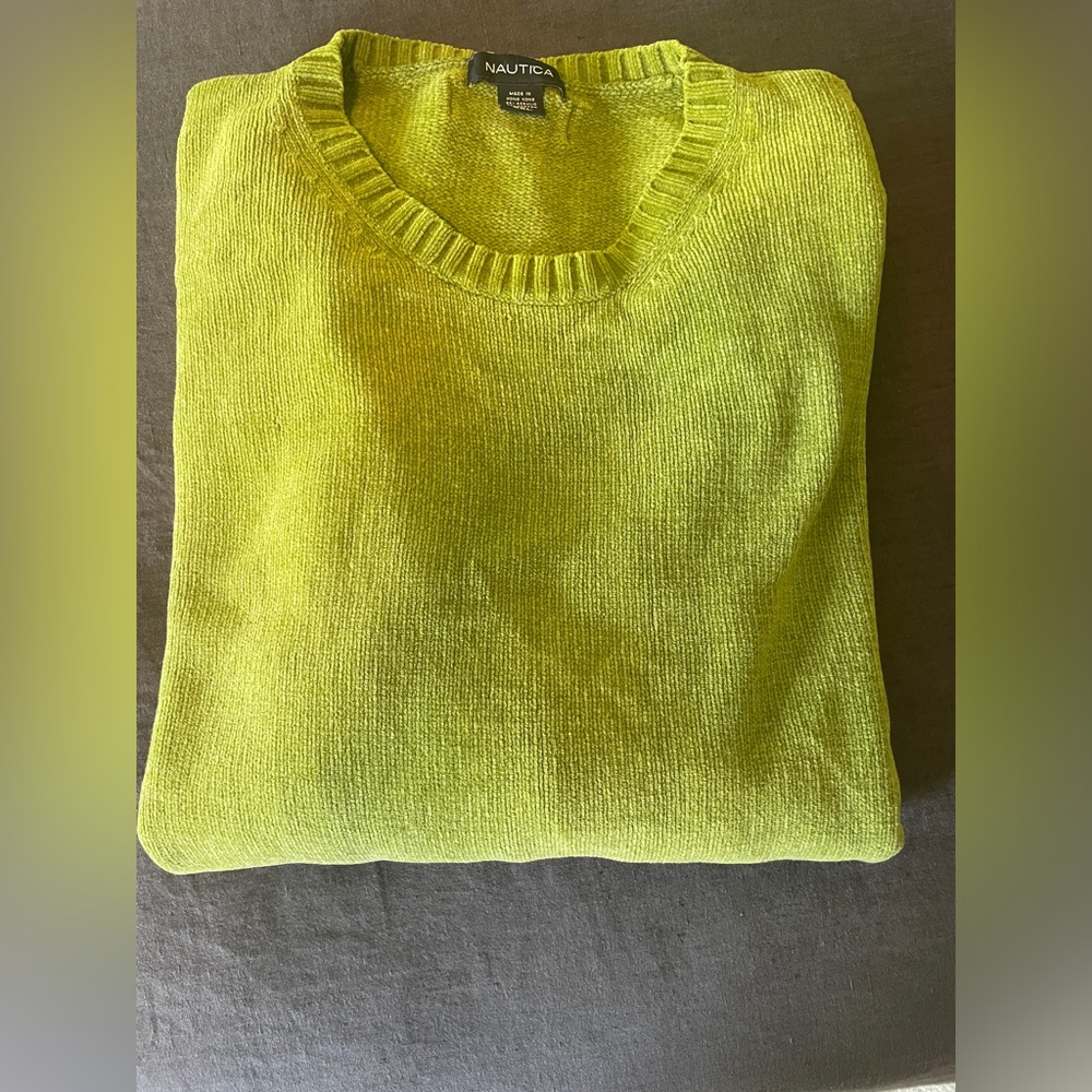 Men's Big and Tall - Nautica Crew Neck Long Sleeve Sweater - Size XXL